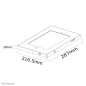 Neomounts IPAD2N-UN20BLACK Support mural pour tablette 9.7" - verrouillable