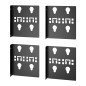 APC Support de montage EasyRack PDU, double largeur, 2 paires APC Support de montage EasyRack PDU, double largeur, 2 paires