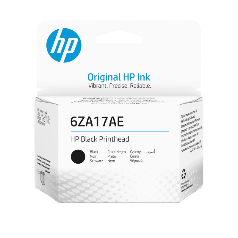 HP Tête d’impression noire 6ZA17AE