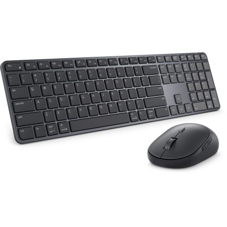 DELL Pro 7 Slim KM726 clavier Souris incluse maison bureau RF sans fil + Bluetooth AZERTY Français Noir
