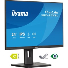 iiyama ProLite XB2495WSU-B1 écran plat de PC 61,2 cm (24.1") 1920 x 1200 pixels WUXGA LCD Noir