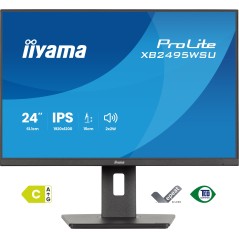 iiyama ProLite XB2495WSU-B1 écran plat de PC 61,2 cm (24.1") 1920 x 1200 pixels WUXGA LCD Noir