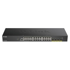 D-Link DGS-1250-28X Géré L3 Gigabit Ethernet (10 100 1000) Noir