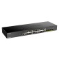 D-Link DGS-1250-28X Géré L3 Gigabit Ethernet (10/100/1000) Noir