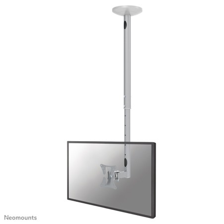 Neomounts FPMA-C050SILVER Support de plafond pour écran de 10-30" - h60-85 cm
