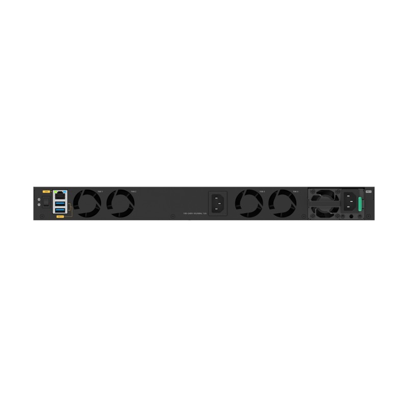 NETGEAR XSM4328CV Géré L3 10G Ethernet (100/1000/10000) Connexion Ethernet, supportant l'alimentation via ce port (PoE) 1U Noir NETGEAR XSM4328CV Géré L3 10G Ethernet (100/1000/10000) Connexion Ethernet, supportant l'alimentation via ce port (PoE) 1U Noir