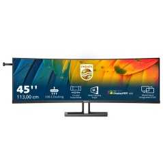 Philips 6000 series 45B1U6900C 00 écran plat de PC 113 cm (44.5") 5120 x 1440 pixels UltraWide Dual Quad HD LED Noir