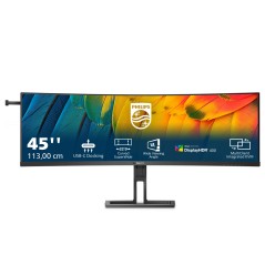 Philips 6000 series 45B1U6900C/00 écran plat de PC 113 cm (44.5") 5120 x 1440 pixels UltraWide Dual Quad HD LED Noir