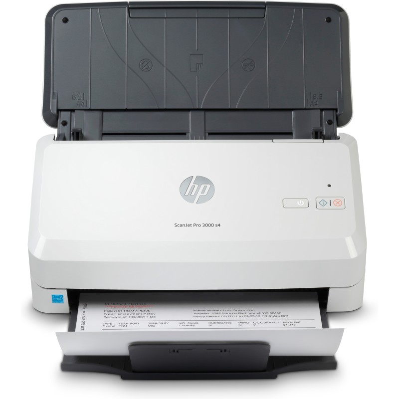 HP Scanjet Pro 3000 s4 Alimentation feuille à feuille de scanner 600 x 600 DPI A4 Noir, Blanc HP Scanjet Pro 3000 s4 Alimentation feuille à feuille de scanner 600 x 600 DPI A4 Noir, Blanc