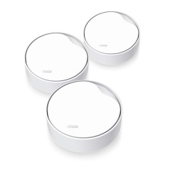 TP-Link DECO X50-PoE(3-PACK) Bi-bande (2,4 GHz   5 GHz) Wi-Fi 6 (802.11ax) Blanc 2 Interne