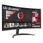 LG 34WR50QK-B écran plat de PC 86,4 cm (34") 3440 x 1440 pixels Wide Quad HD Noir