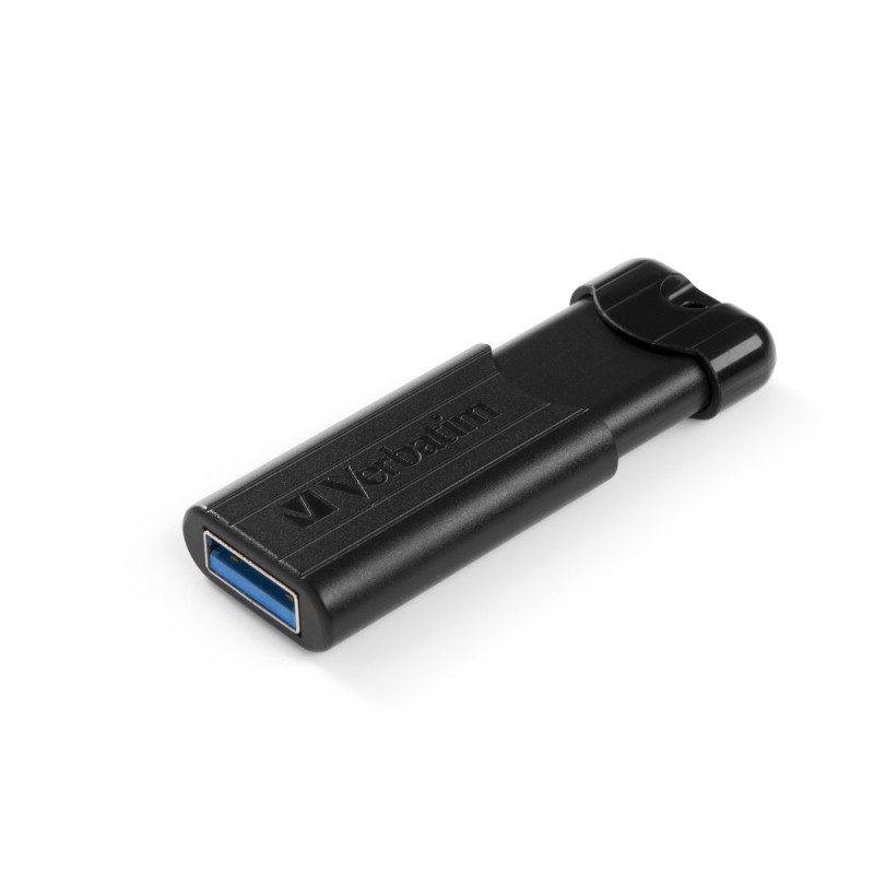 Verbatim Clé USBPinStripe 3.0 de 256 Go - Noire Verbatim Clé USBPinStripe 3.0 de 256 Go - Noire