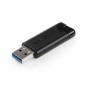 Verbatim Clé USBPinStripe 3.0 de 256 Go - Noire Verbatim Clé USBPinStripe 3.0 de 256 Go - Noire