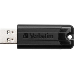 Verbatim Clé USBPinStripe 3.0 de 256 Go - Noire