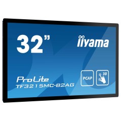 iiyama ProLite TF3215MC-B2AG écran plat de PC 80 cm (31.5") 1920 x 1080 pixels Full HD LED Écran tactile Kiosque Noir