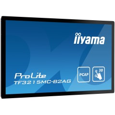 iiyama ProLite TF3215MC-B2AG écran plat de PC 80 cm (31.5") 1920 x 1080 pixels Full HD LED Écran tactile Kiosque Noir
