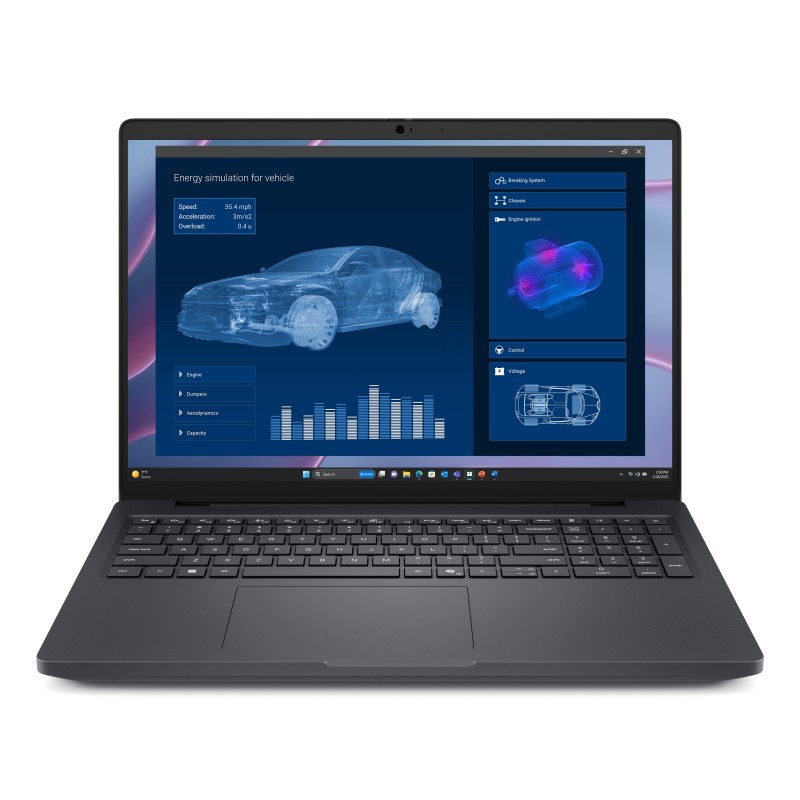 DELL Pro Max 16 MC16255 Copilot+ PC AMD Ryzen AI 7 PRO PRO 350 Station de travail mobile 40,6 cm (16") Full HD+ 32 Go DELL Pro Max 16 MC16255 Copilot+ PC AMD Ryzen AI 7 PRO PRO 350 Station de travail mobile 40,6 cm (16") Full HD+ 32 Go