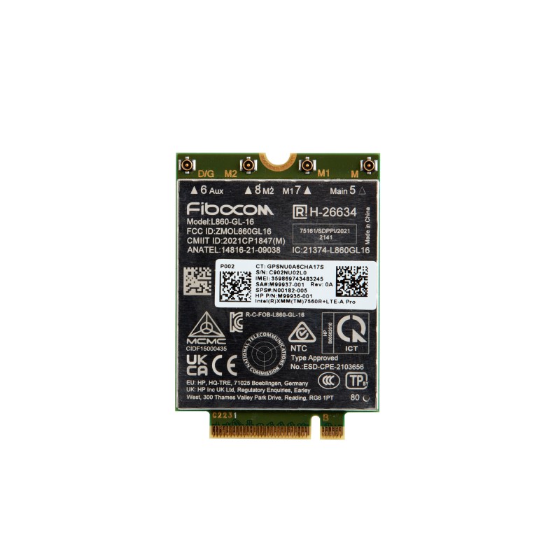 HP XMM 7560 R+ LTE-Advanced Pro WWAN HP XMM 7560 R+ LTE-Advanced Pro WWAN