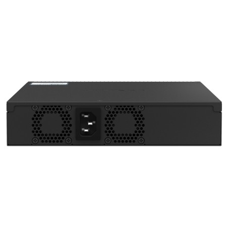 QNAP QSW-M2106PR-2S2T commutateur réseau Géré L2 10G Ethernet (100/1000/10000) Connexion Ethernet, supportant l'alimentation