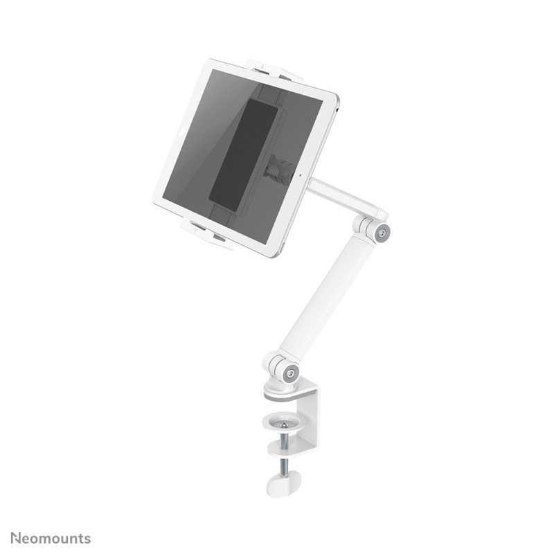 Neomounts DS15-545WH1 Support pour tablette à pince pour bureau 4.7-12.9" - universel - orientable Neomounts DS15-545WH1 Support pour tablette à pince pour bureau 4.7-12.9" - universel - orientable