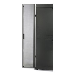 APC Double porte perforée NetShelter SX 42U, 600 mm de largeur, noir