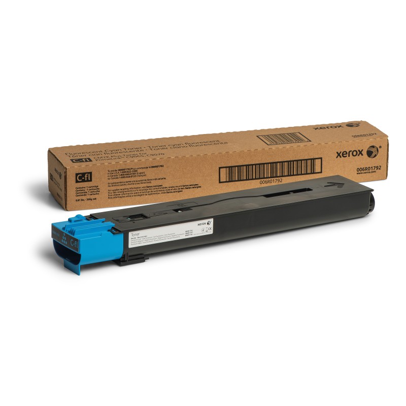 Xerox Cartouche de toner Cyan fluorescent PrimeLink C9065 / C9070 - 006R01792 Xerox Cartouche de toner Cyan fluorescent PrimeLink C9065 / C9070 - 006R01792