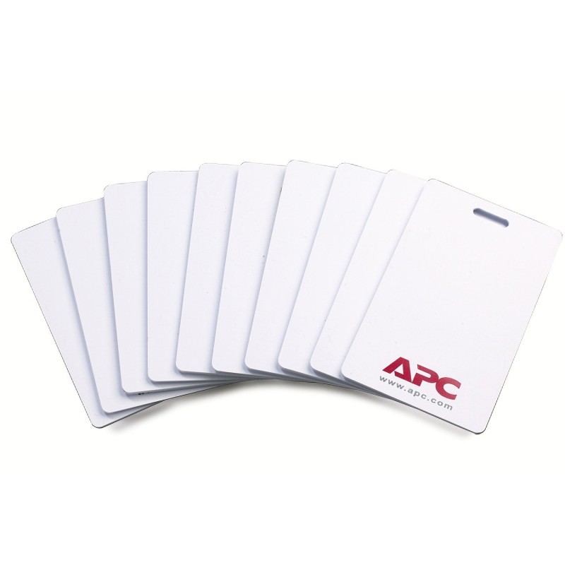 APC NetBotz - Cartes de proximité - Rack Access PX-HID - Lot de 10 cartes APC NetBotz - Cartes de proximité - Rack Access PX-HID - Lot de 10 cartes