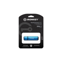 Kingston Technology IronKey 256Go USB-C Vault Privacy 50C chiffrée AES-256, FIPS 197