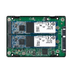 QNAP QDA-A2MAR Boîtier de disques de stockage Enceinte ssd Noir M.2