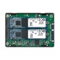 QNAP QDA-A2MAR Boîtier de disques de stockage Enceinte ssd Noir M.2