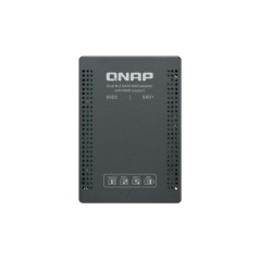QNAP QDA-A2MAR Boîtier de disques de stockage Enceinte ssd Noir M.2