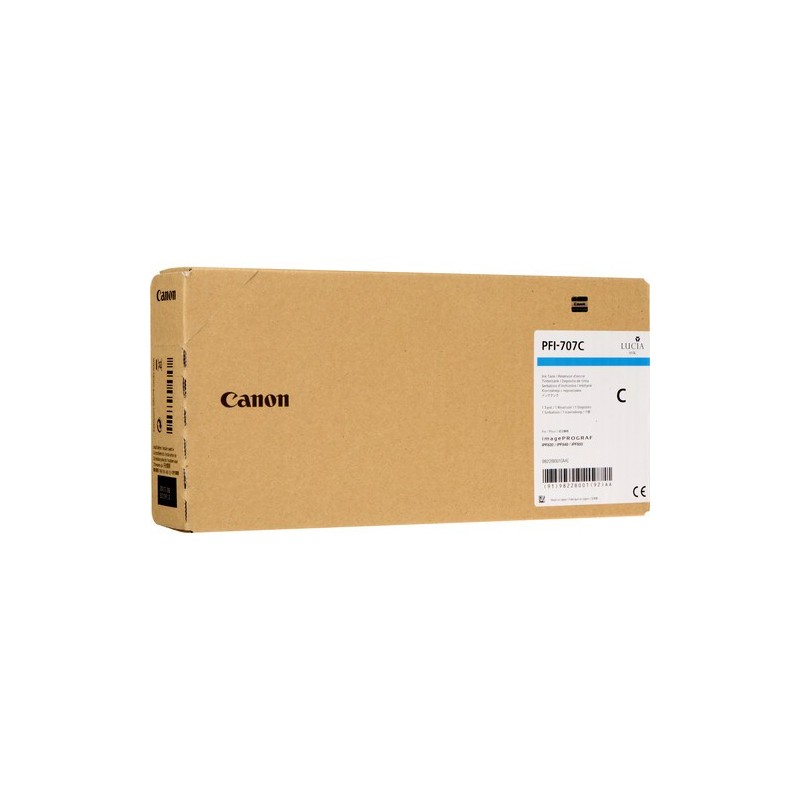 Canon PFI-707C cartouche d'encre Original Cyan