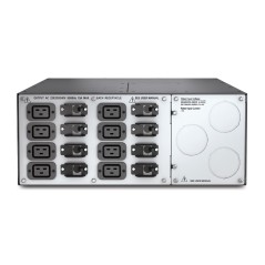APC Panneau de contournement de maintenance , 230 V, 125 A, entrée matérielle, sortie IEC-320, (8) C19