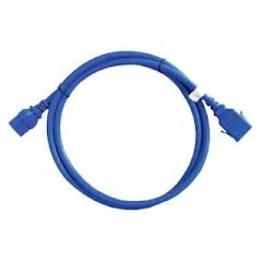APC Power Cord Kit (6 ea), Locking, C19 to C20, 1.2m, Blue - Professionnels