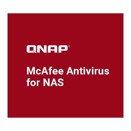 QNAP LS-MCAFEE-EXTEND-3Y licence et mise à jour de logiciel 1 licence(s) Electronic License Delivery (ELD) 3 année(s)