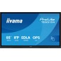 iiyama TE6513A-B2AG Écran d'affichage dynamique Écran plat interactif 163,8 cm (64.5") Wifi 500 cd/m² 4K Ultra HD Noir Écran