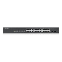 Zyxel GS-1900-24 v2 Géré L2 Gigabit Ethernet (10 100 1000) 1U Noir