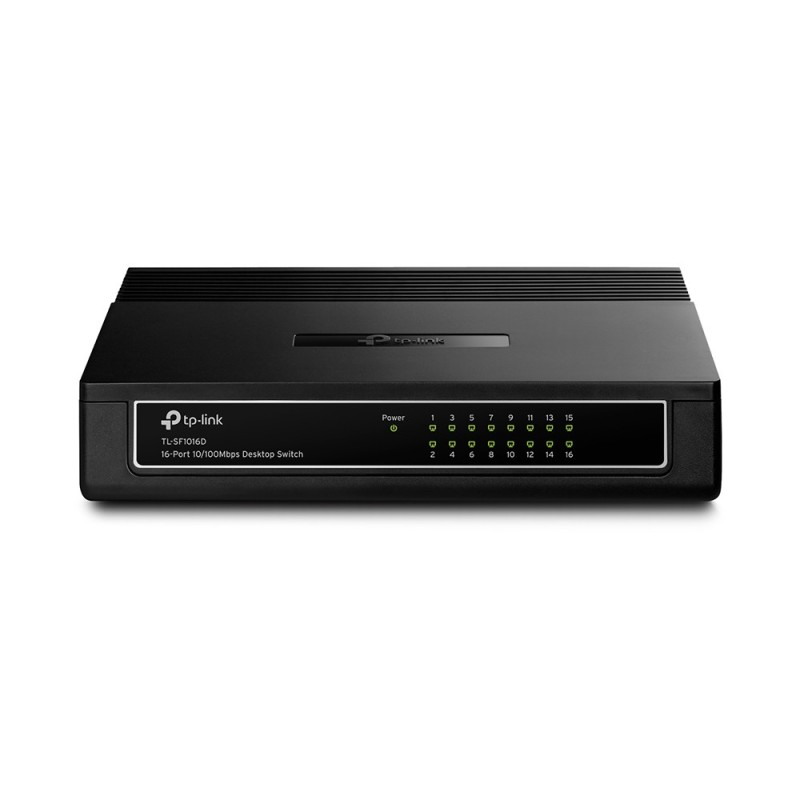 TP-Link TL-SF1016D Non-géré Fast Ethernet (10/100) Noir TP-Link TL-SF1016D Non-géré Fast Ethernet (10/100) Noir