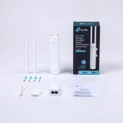 TP-Link Omada EAP225-Outdoor 1200 Mbit s Blanc Connexion Ethernet, supportant l'alimentation via ce port (PoE)