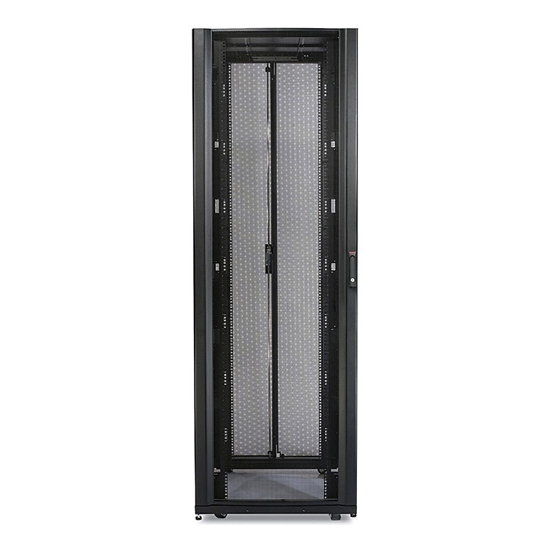 APC NetShelter SX 42U 750 mm de largeur x 1070 mm de profondeur Enveloppe avec côtés Noir - 907 kg. Emballage antichoc APC NetShelter SX 42U 750 mm de largeur x 1070 mm de profondeur Enveloppe avec côtés Noir - 907 kg. Emballage antichoc
