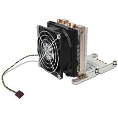 Lenovo 4XG0Q17167 système de refroidissement d’ordinateur Processeur Refroidisseur d'air Noir, Métallique