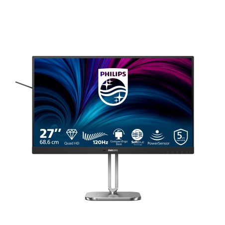 Philips 4000 series 27B2N4500 00 écran plat de PC 68,6 cm (27") 2560 x 1440 pixels Quad HD LCD Gris