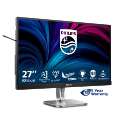 Philips 4000 series 27B2N4500 00 écran plat de PC 68,6 cm (27") 2560 x 1440 pixels Quad HD LCD Gris