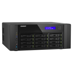QNAP TS-h1290FX NAS Tower EPYC 7232P 64 Go DDR4 0 To QuTS hero Noir