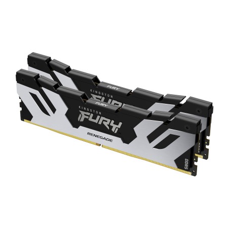Kingston Technology FURY DIMM DDR5 CL32 32 Go 6 400 MT s (kit de 2) Renegade Argent