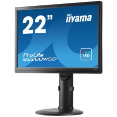 iiyama ProLite B2280WSD-B1 écran plat de PC 55,9 cm (22") 1680 x 1050 pixels LED Noir