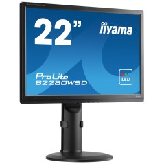 iiyama ProLite B2280WSD-B1 écran plat de PC 55,9 cm (22") 1680 x 1050 pixels LED Noir