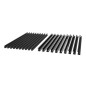 APC Confinement NetShelter - Rail de montage des panneaux- lot de 10 - noir - Professionnels