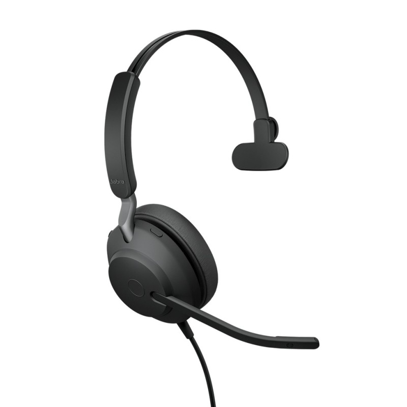 Jabra Evolve2 40 SE Casque Avec fil Arceau Bureau/Centre d'appels USB Type-C / USB Type-A Noir Jabra Evolve2 40 SE Casque Avec fil Arceau Bureau/Centre d'appels USB Type-C / USB Type-A Noir