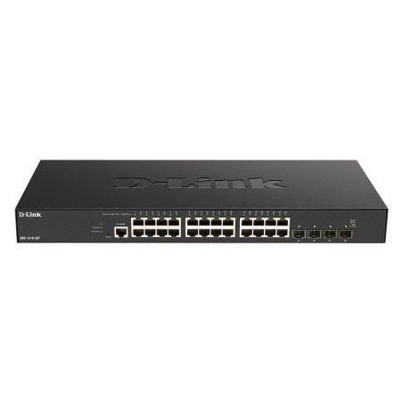 D-Link DXS-1210-28T commutateur réseau Géré L2 L3 10G Ethernet (100 1000 10000) 1U Noir